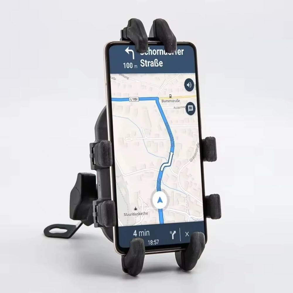 resimler/genel/KNMASTER FP400 Titreşim Engelleyicili Tüm Motosikletlere Uyumlu Telefon Tutucu 