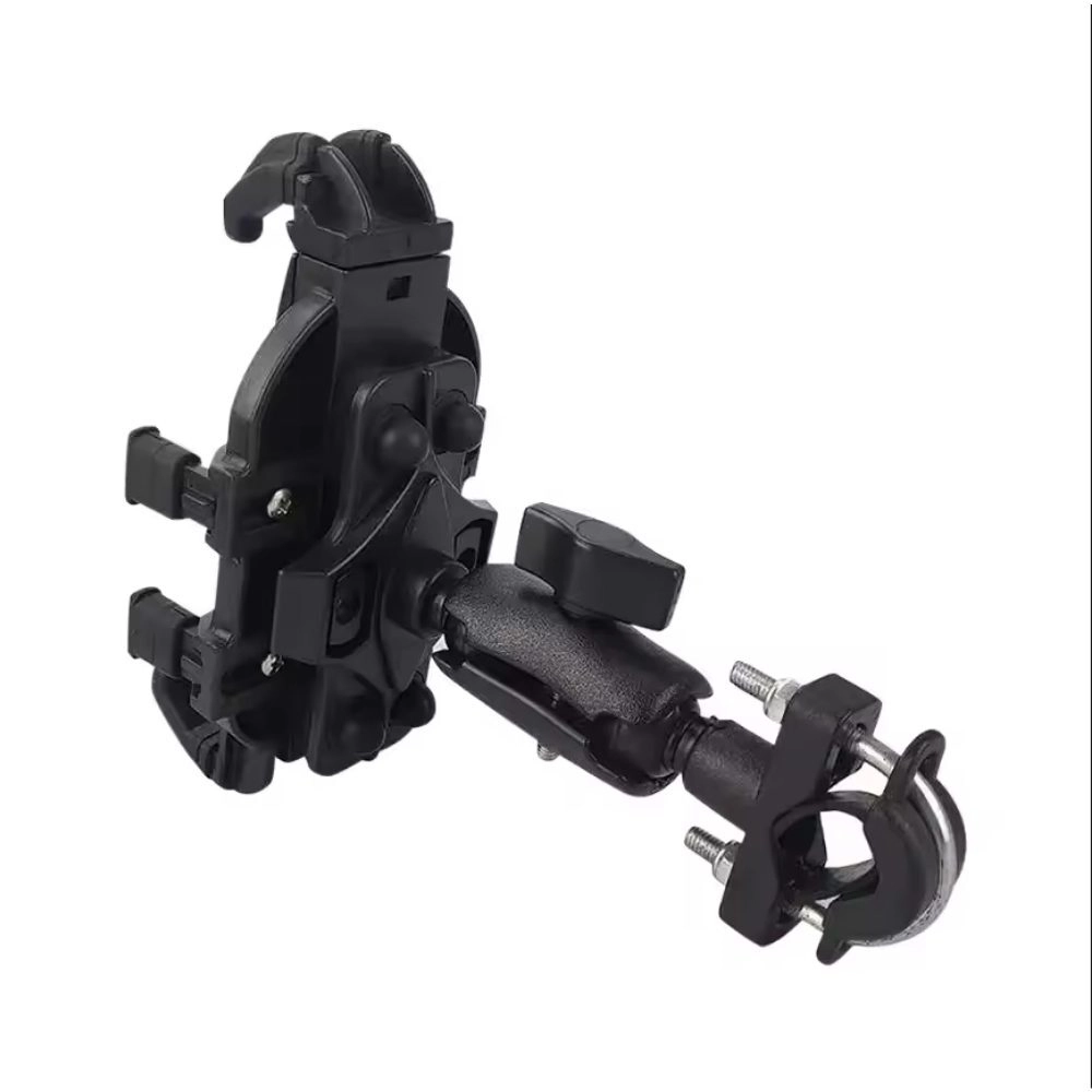 resimler/genel/KNMASTER FP400 Titreşim Engelleyicili Tüm Motosikletlere Uyumlu Telefon Tutucu 