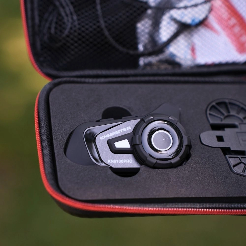 resimler/genel/Knmaster KN6100 PRO Motosiklet Kask İnterkom Bluetooth Intercom Kulaklık Seti