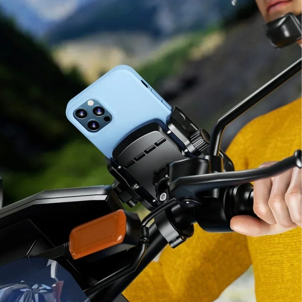 resimler/genel/KNMASTER TT-200 Titreşim Önleyicili Motosiklet Telefon Tutucu