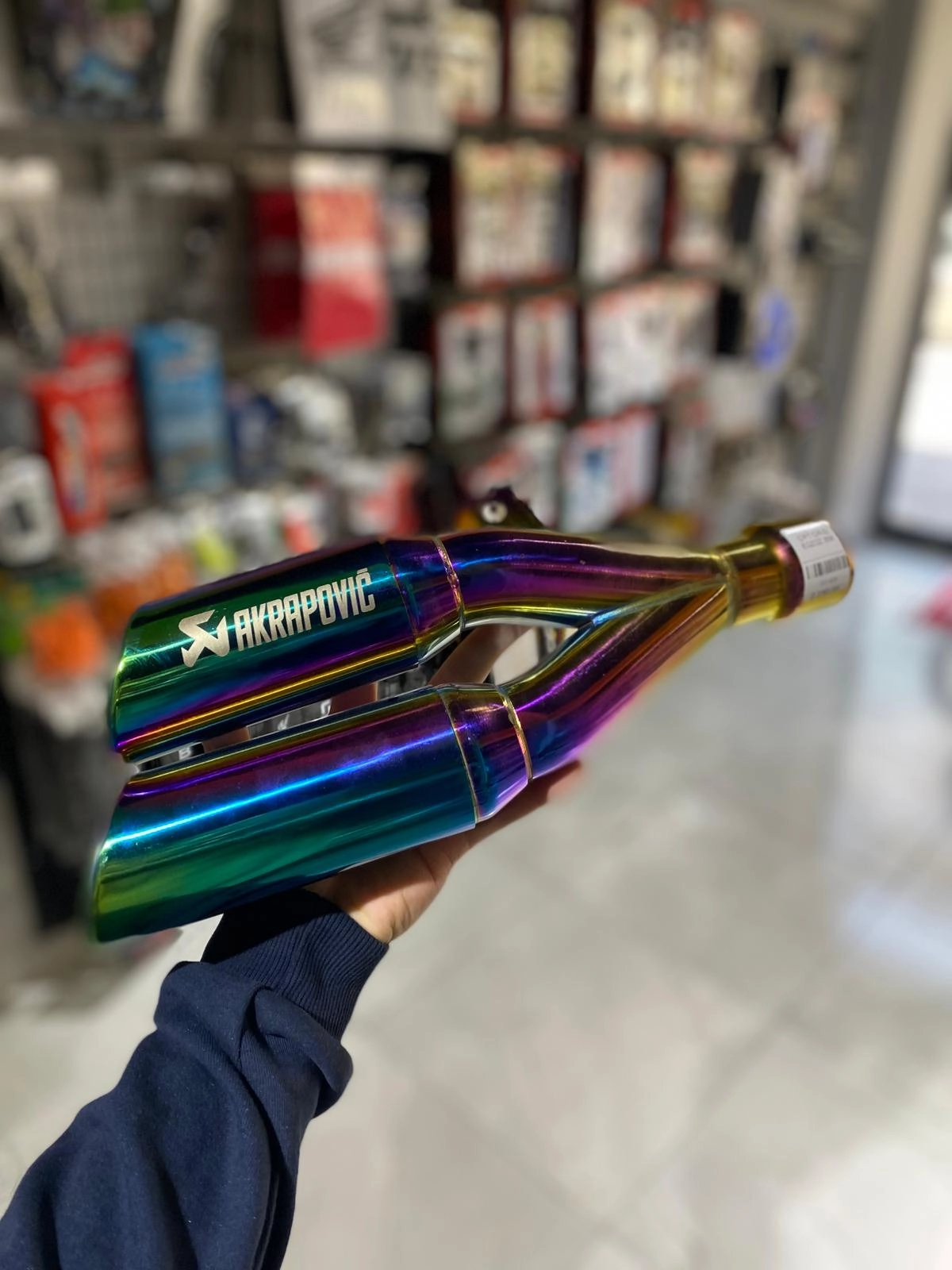 AKREP YANIK GRİ ÇİFT ÇIKIŞ EGZOZ