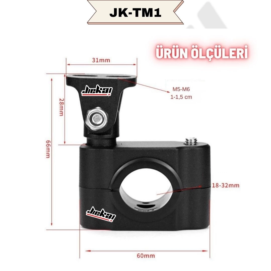 resimler/genel/JİEKAİ JK-TM1 ÜNİVERSAL SİS FAR AYAK ( ADET FİYATIDIR )