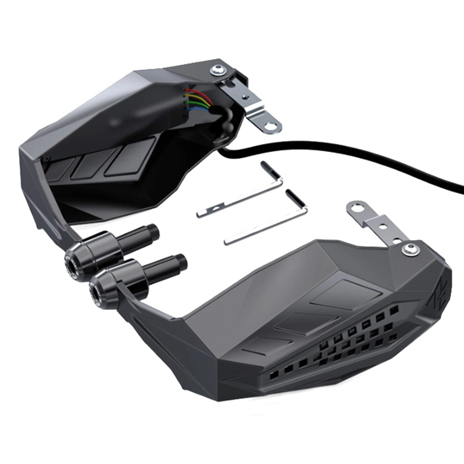 resimler/genel/Spirit Beast Led Işıklı Motosiklet Elcik Koruma 8000 Kelvin 