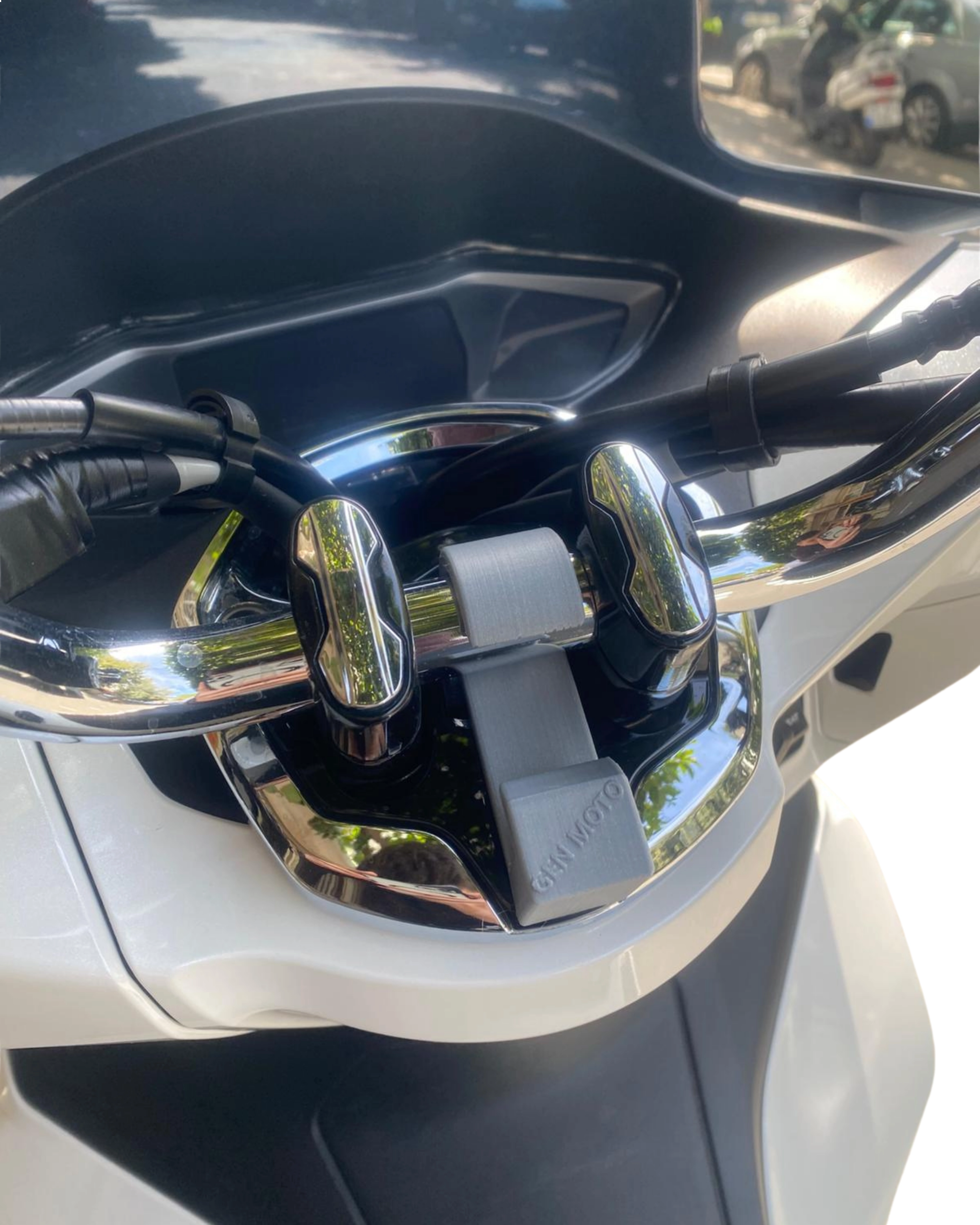 Motosiklet Poşet Askısı ve Kask Taşıma Aparatı