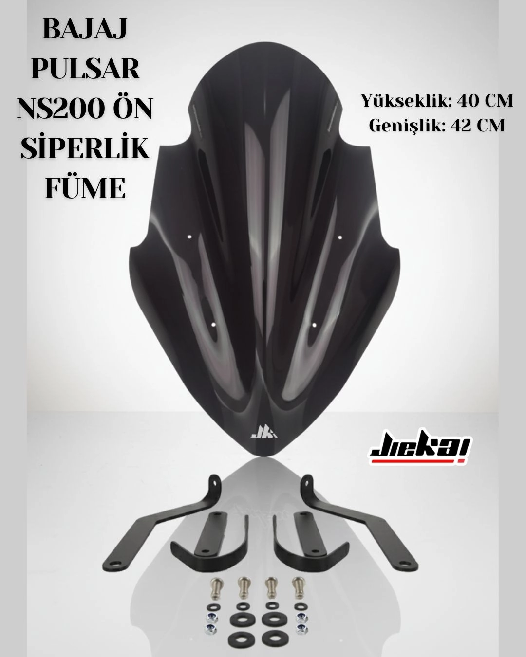 RELLAX BAJAJ PULSAR NS200 ÖN SİPERLİK FÜME 