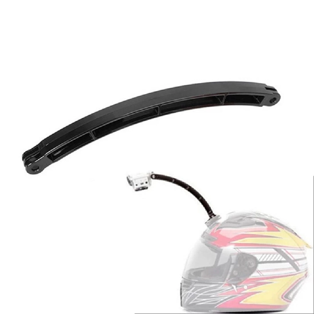 Tüm Aksiyon Kameralara Uyumlu Kask Uzun Bağlantı Aparatı 